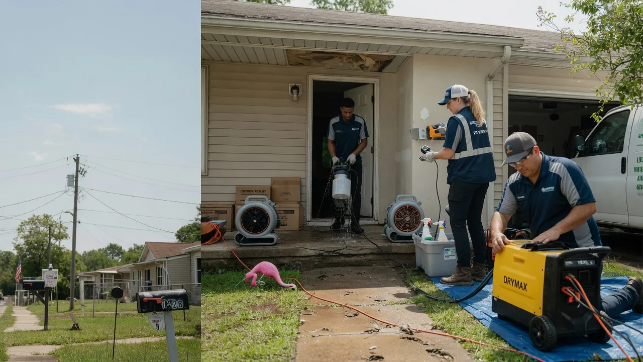 Storm Damage Water Removal in Centreville, MS near me